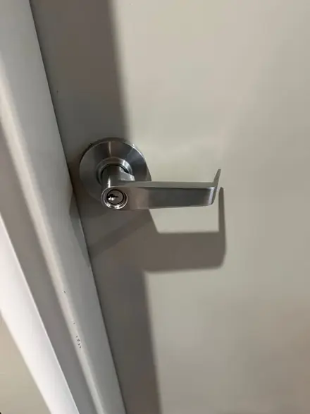Emergency lockout door handle opened for a Brisbane customer